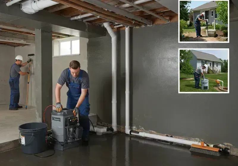 Basement Waterproofing and Flood Prevention process in Ford Heights, IL